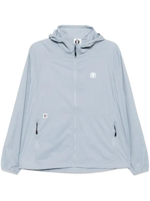 AAPE BY *A BATHING APE® moonface logo windbreaker jacket