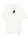 A BATHING APE® moonface logo T-shirt - White