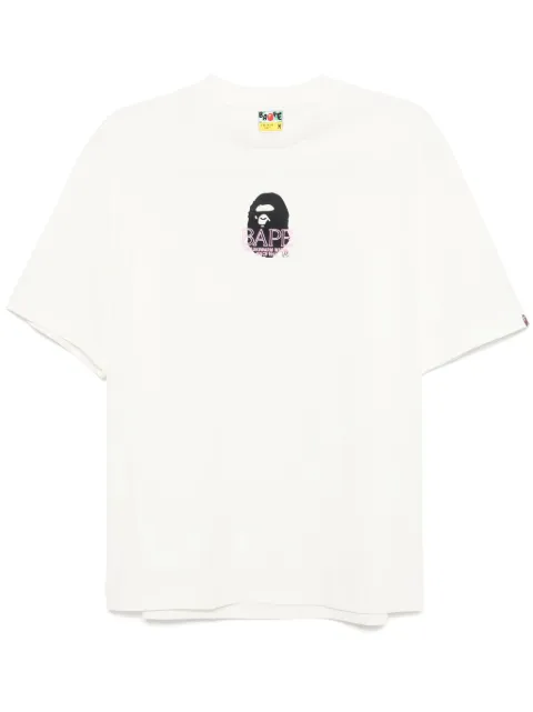 A BATHING APE® moonface logo T-shirt