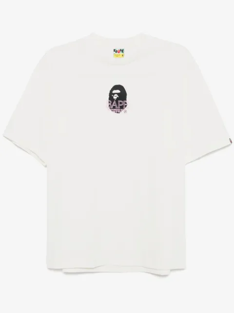 A BATHING APE® moonface logo T-shirt