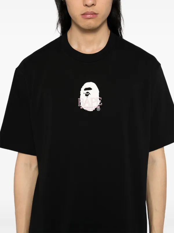 A BATHING APE® Ape-head Tシャツ | ブラック | FARFETCH JP