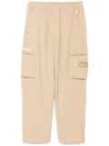 AAPE BY *A BATHING APE® moonface-logo cargo trousers - Neutrals