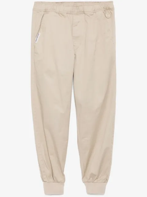 AAPE BY *A BATHING APE® logo-patch tapered trousers