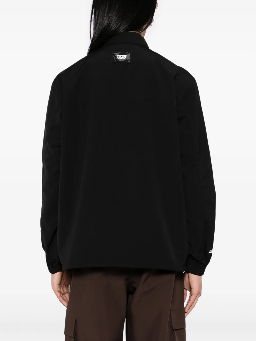 AAPE BY *A BATHING APE Coach jack met Moonface-logo Zwart