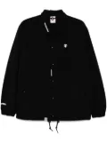 AAPE BY *A BATHING APE® moonface logo coach jacket - Black