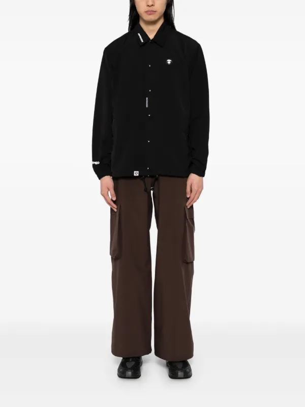 AAPE BY *A BATHING APE® ムーンフェイスロゴ コーチジャケット