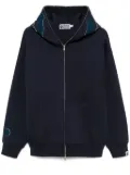 A BATHING APE® shark full-zip hoodie - Blue