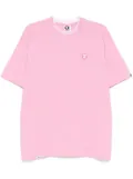 AAPE BY *A BATHING APE® Moonface logo short sleeve tee - Pink