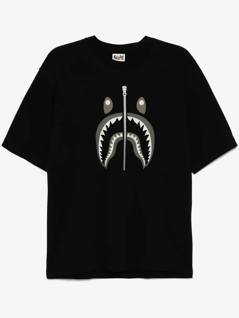 A BATHING APE® playera Shark | negro | Image 1