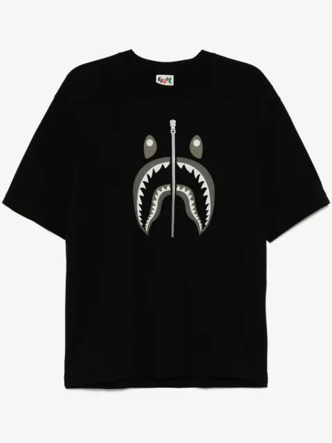 A BATHING APE® t-shirt à imprimé requin