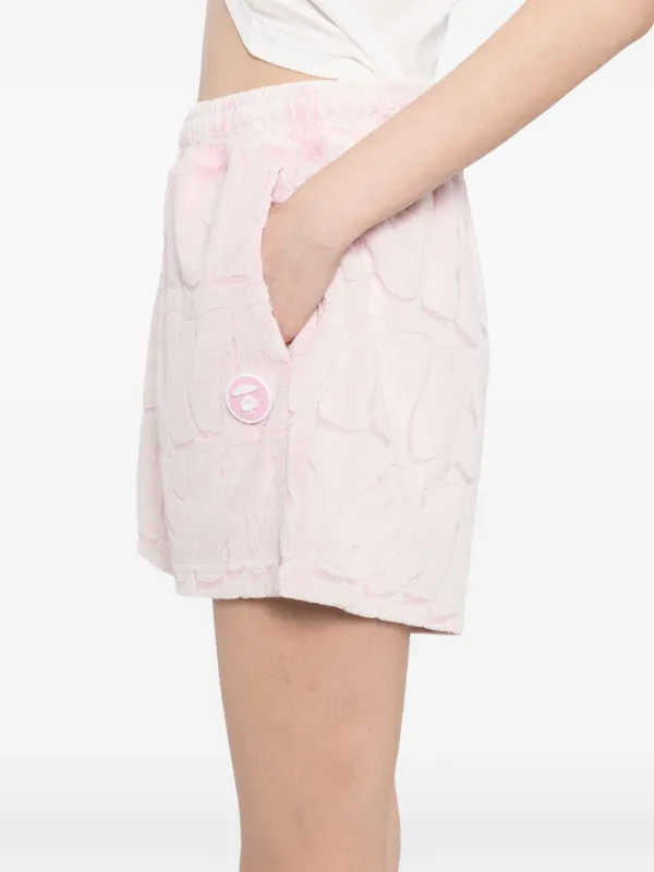A BATHING APE® スウェット ショートパンツ | ピンク | FARFETCH JP