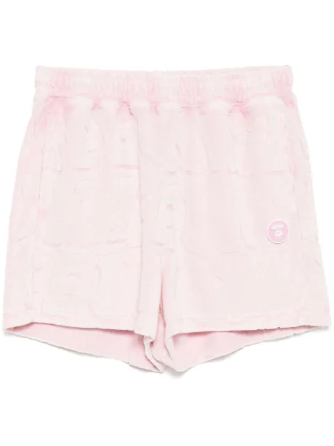 AAPE BY *A BATHING APE® shorts deportivos con logo