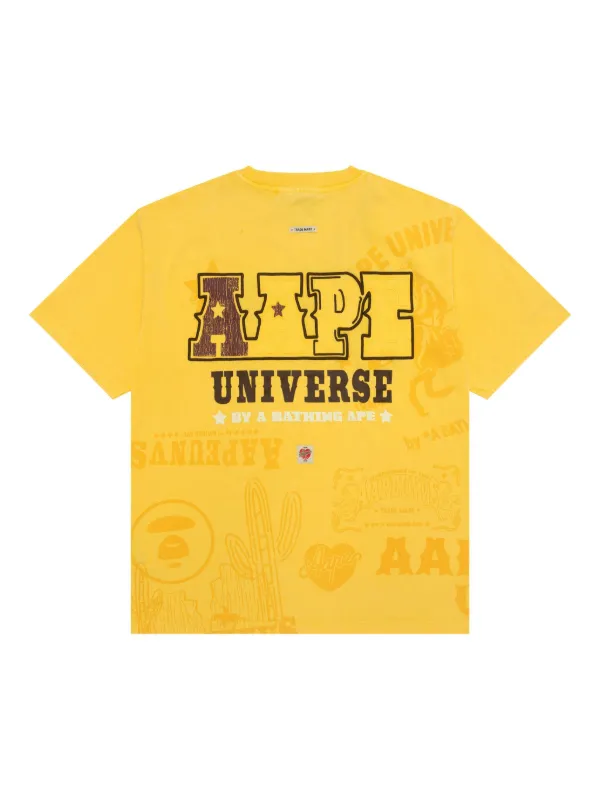 【AAPE by A BATHING APE】Moonface パッチ リラックス Tシャツ 24886657_55172123_600.jpg