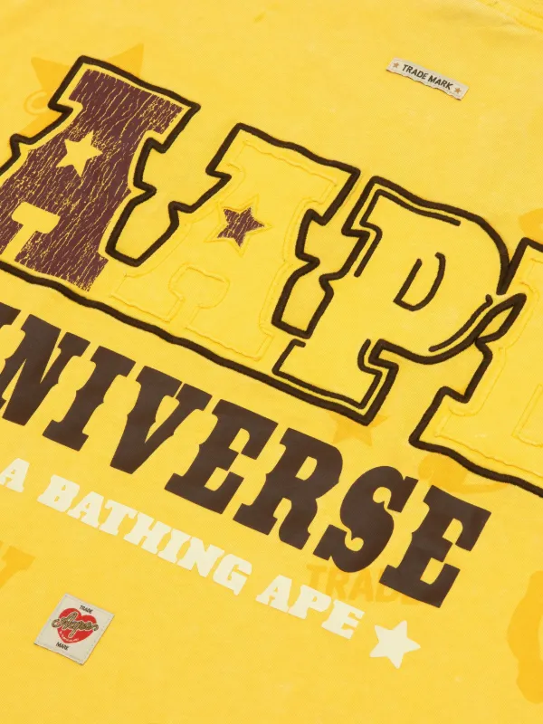 【AAPE by A BATHING APE】Moonface サイド カモ パネル Tシャツ Aape Moonface logo printed short sleeve tee | Bape official