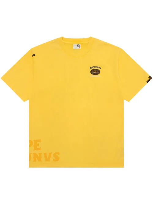 T-shirt à logo Moonface - AAPE BY *A BATHING APE® - Modalova