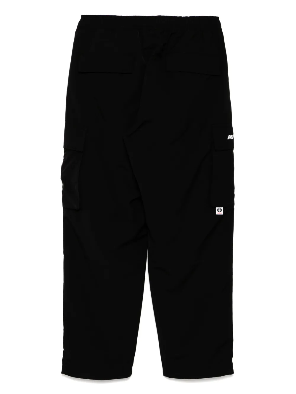 AAPE BY *A BATHING APE Cargo broek met Moonface-logo - Zwart