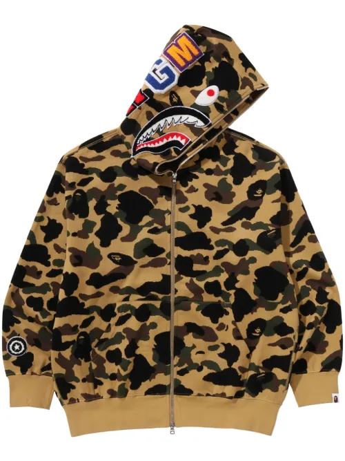 Hoodie à imprimé léopard - A BATHING APE® - Modalova