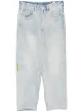 AAPE BY *A BATHING APE® moonface-logo jeans - Blue