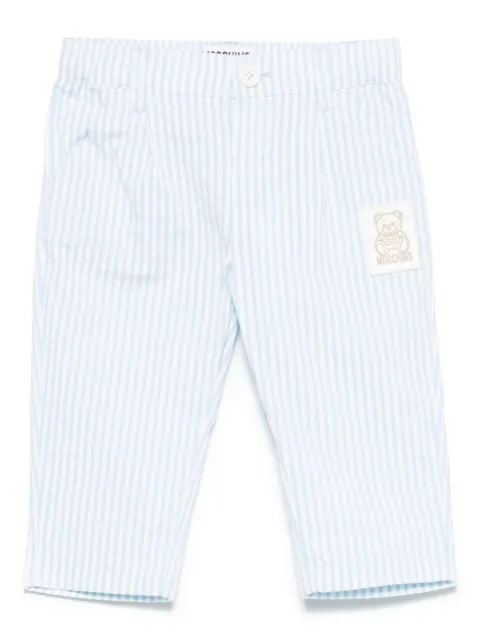 Moschino Kids Calça com listra