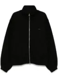 ZZERO BY SONGZIO Deviant Harrington zip-up sweatshirt - Black