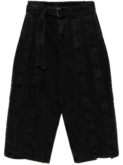 SONGZIO jeans asimétricos verticales