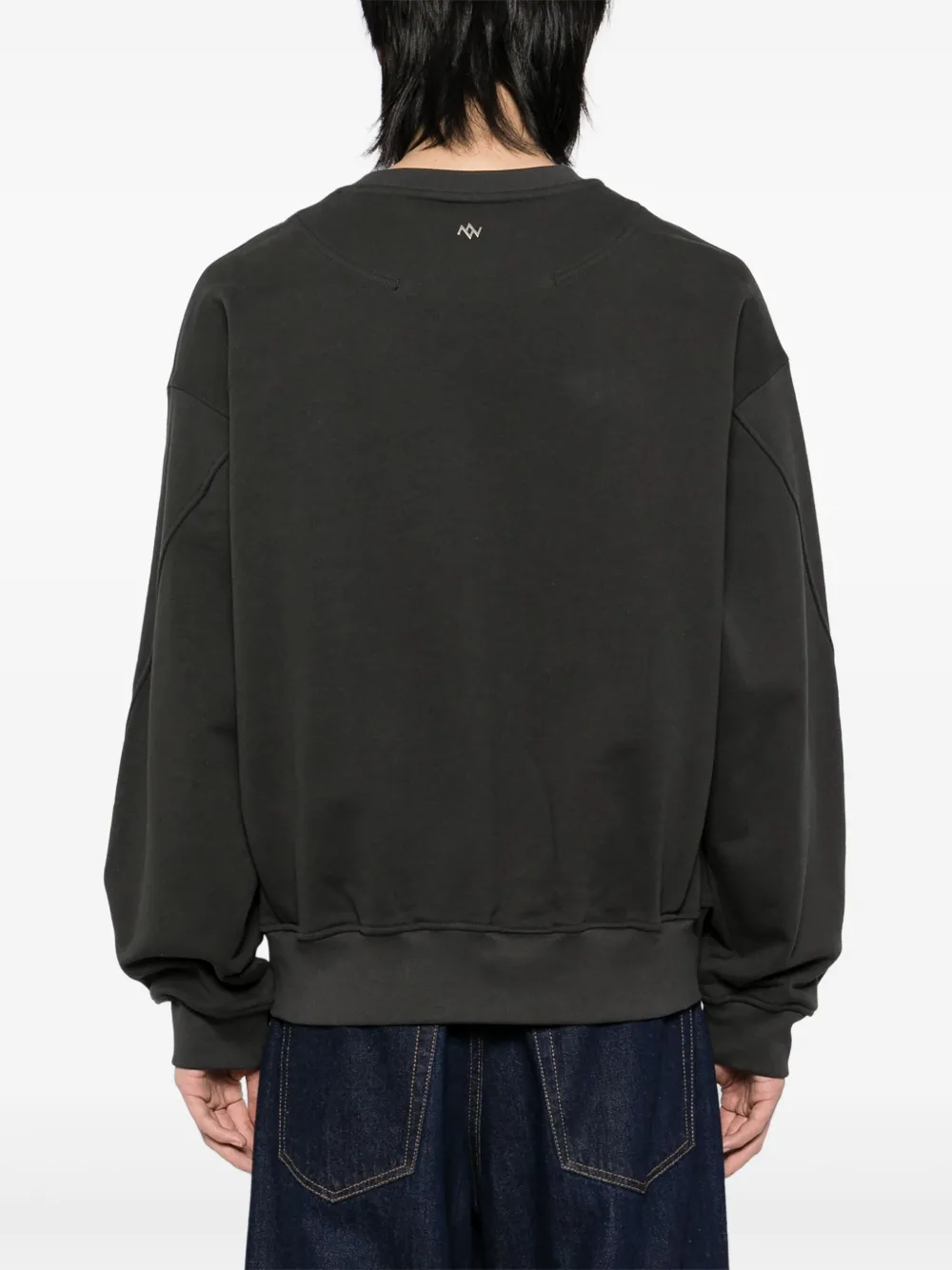 ZZERO BY SONGZIO Pigment sweater Grijs