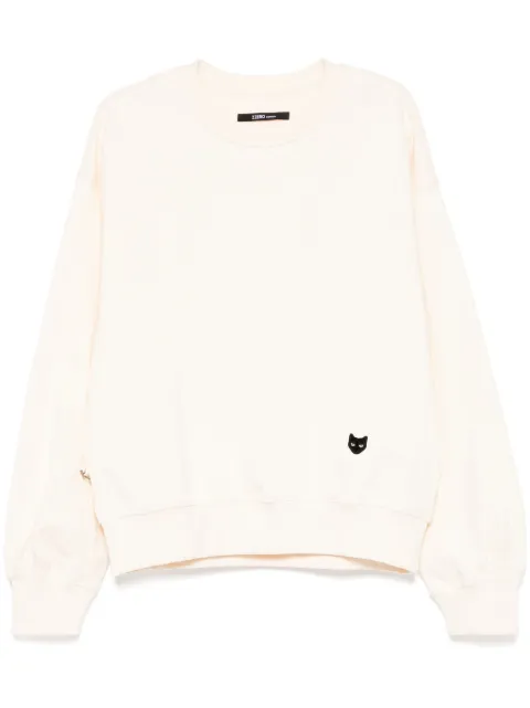 ZZERO BY SONGZIO sudadera con efecto lavado