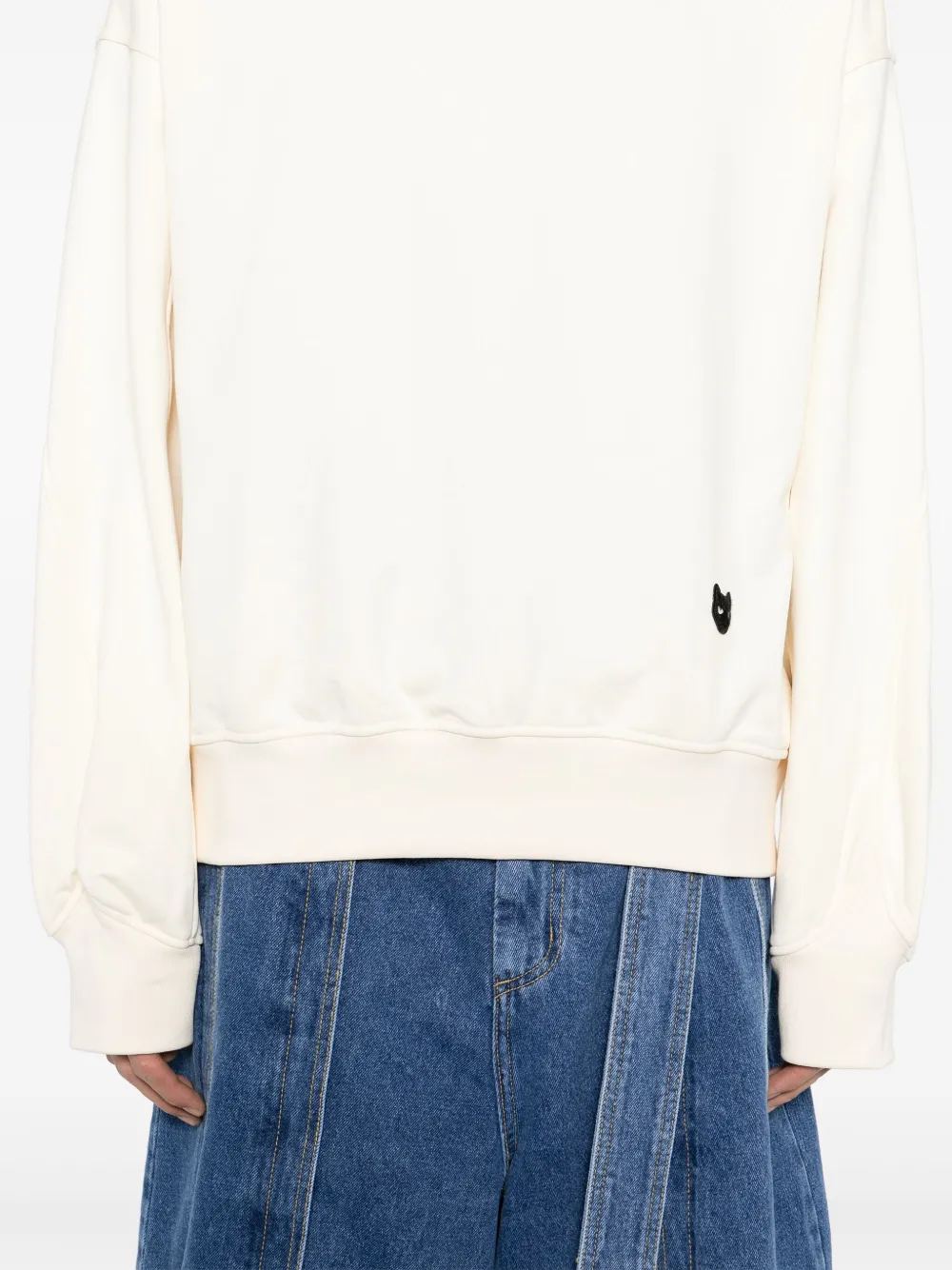 ZZERO BY SONGZIO Sweater met verwassen effect Beige