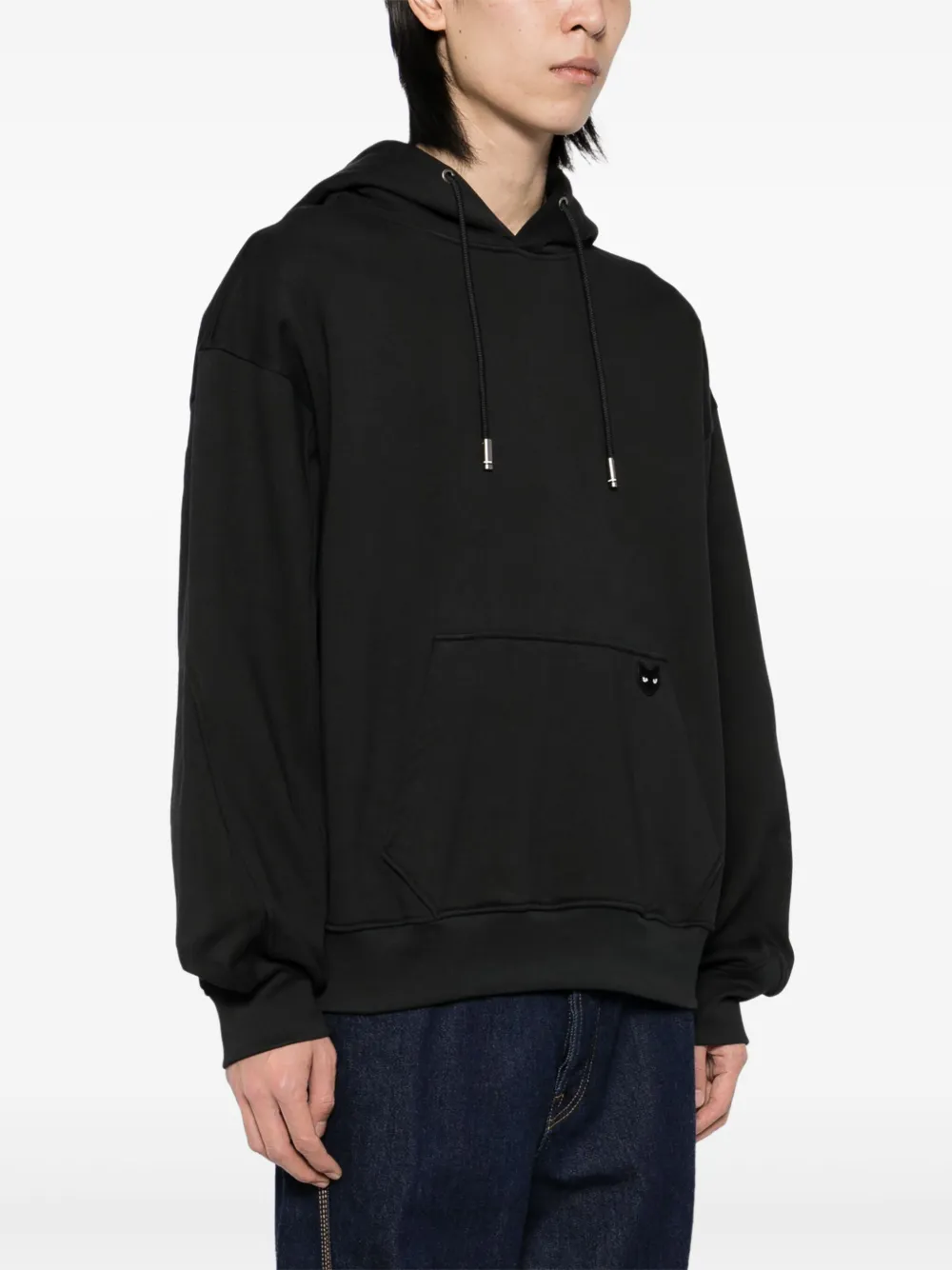 ZZERO BY SONGZIO Pigment hoodie Zwart