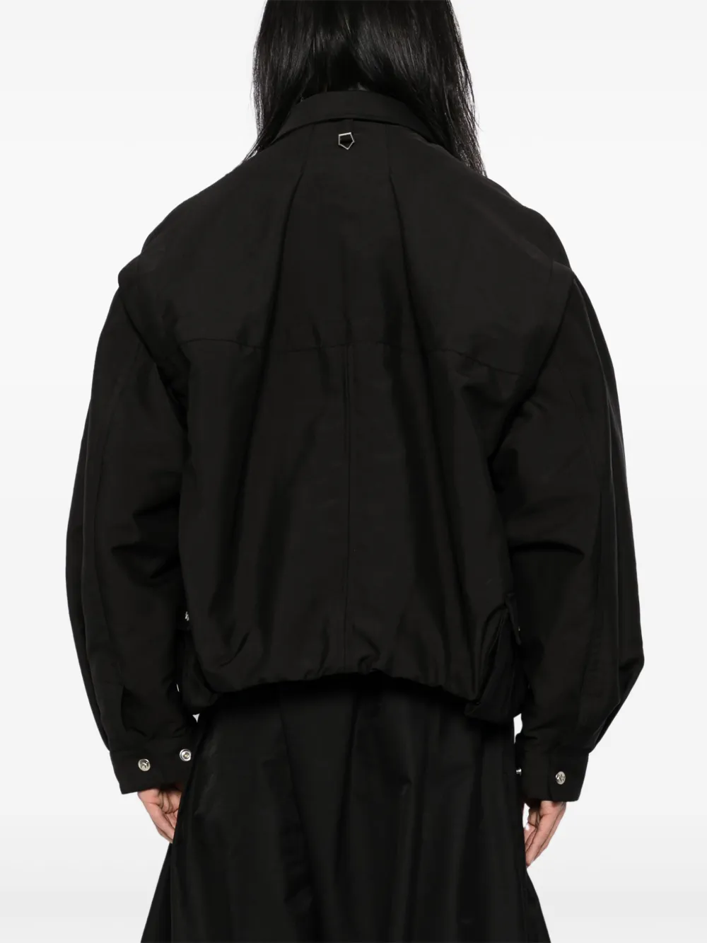 ZZERO BY SONGZIO Shirtjack met meerdere zakken Zwart