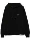 SONGZIO autograph asymmetric hoodie - Black