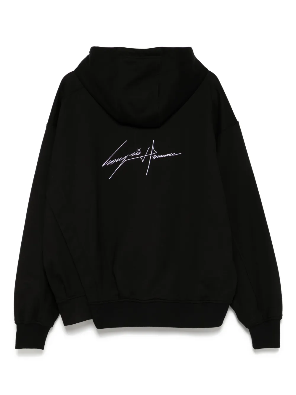 SONGZIO Autograph asymmetrische hoodie - Zwart