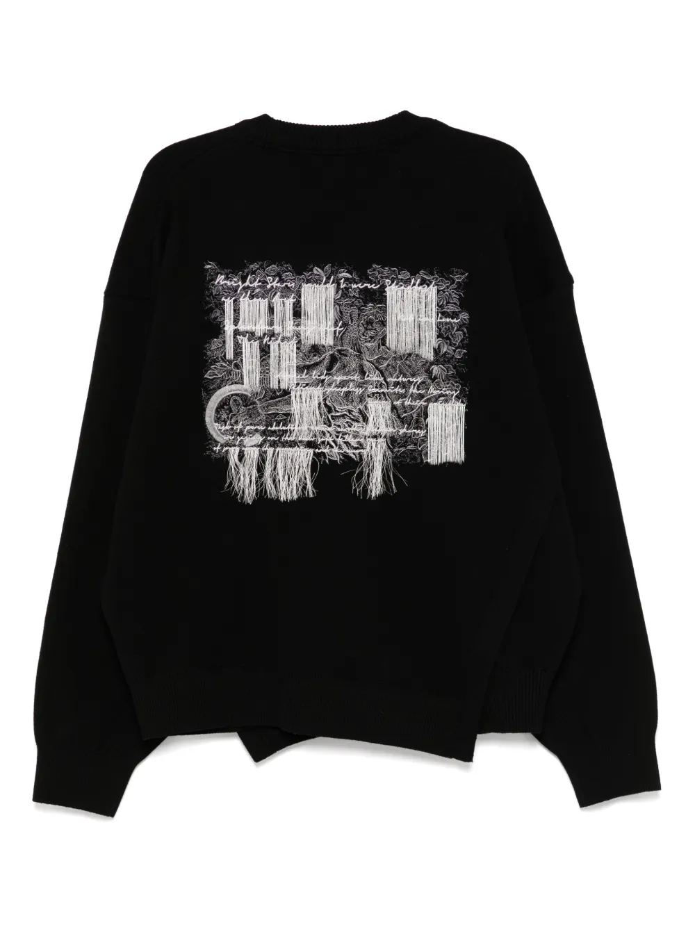 SONGZIO Poetry sweater - Zwart