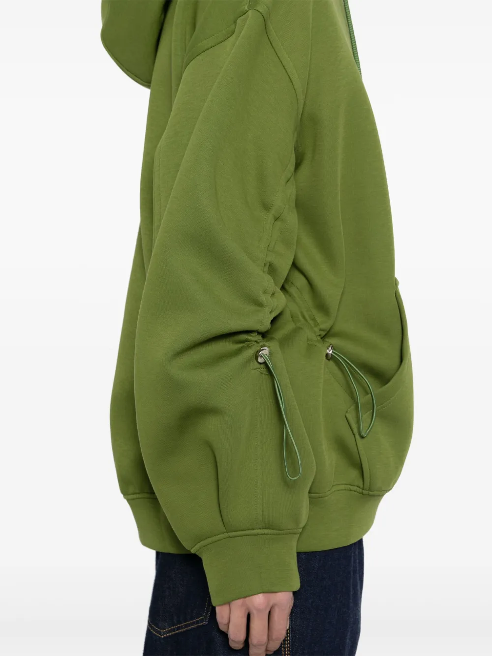 ZZERO BY SONGZIO Deviant hoodie Groen