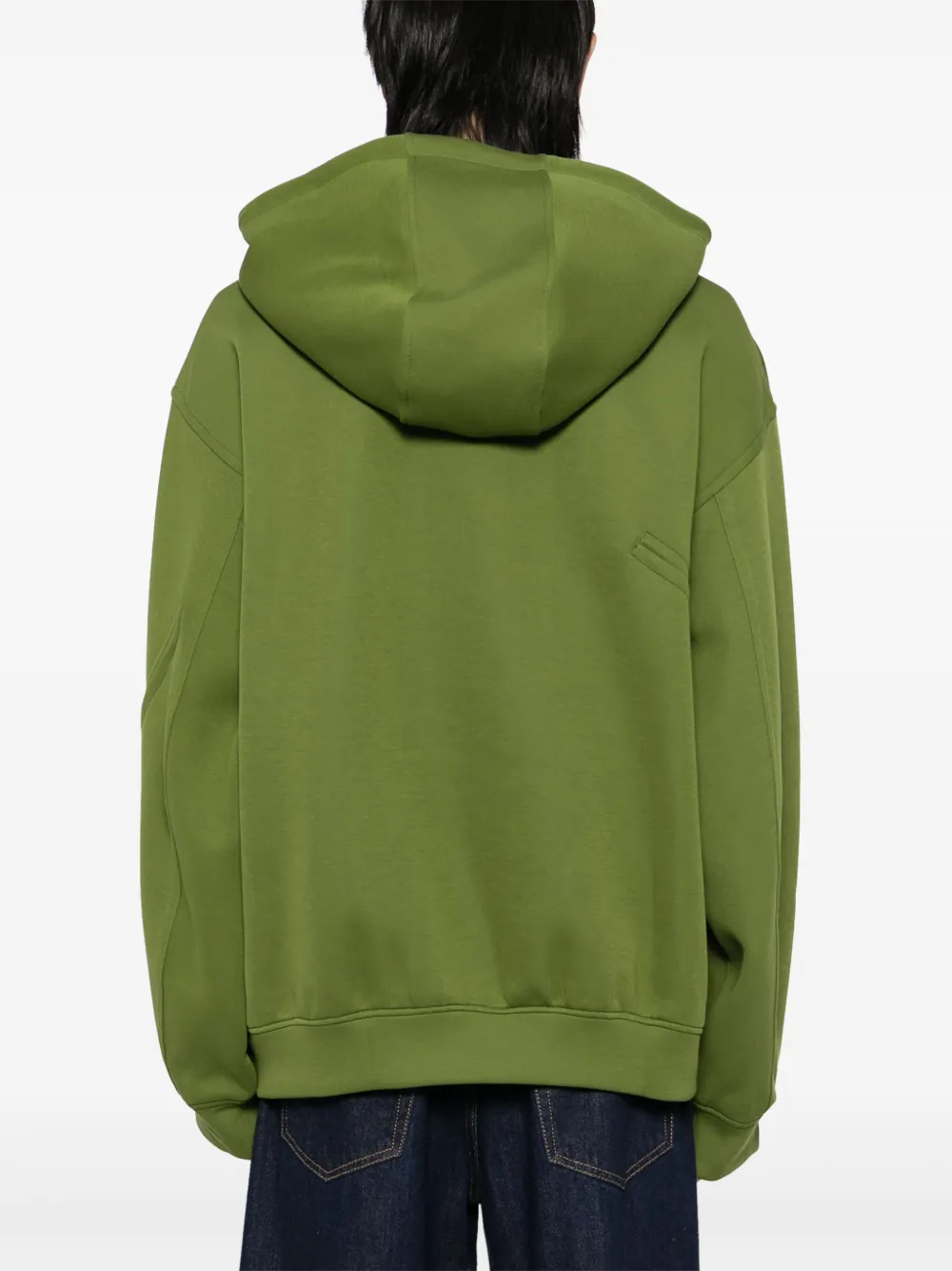 ZZERO BY SONGZIO Deviant hoodie Groen