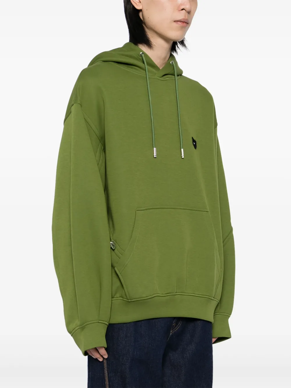 ZZERO BY SONGZIO Deviant hoodie Groen