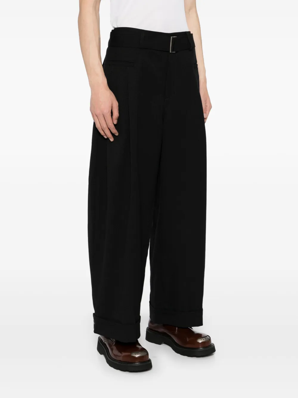 SONGZIO Broek met ritssluiting Zwart