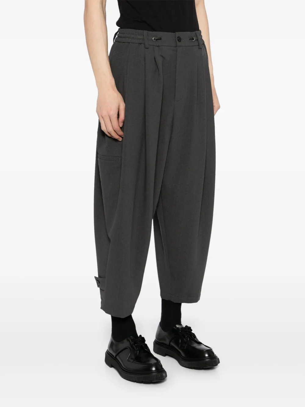 SONGZIO Broek met ingenaaide zak Grijs