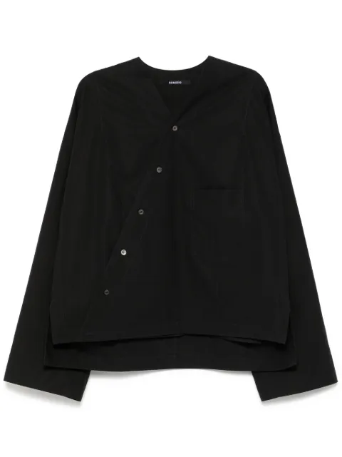 SONGZIO camisa con corte al bies