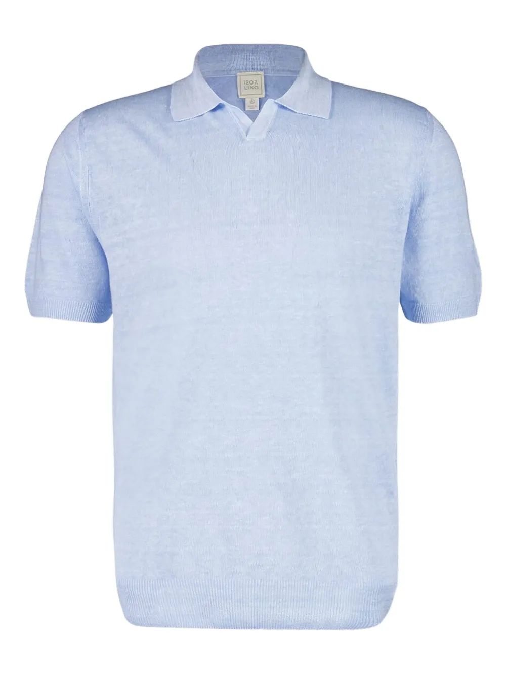 120% Lino linen top | Blue | Image 1