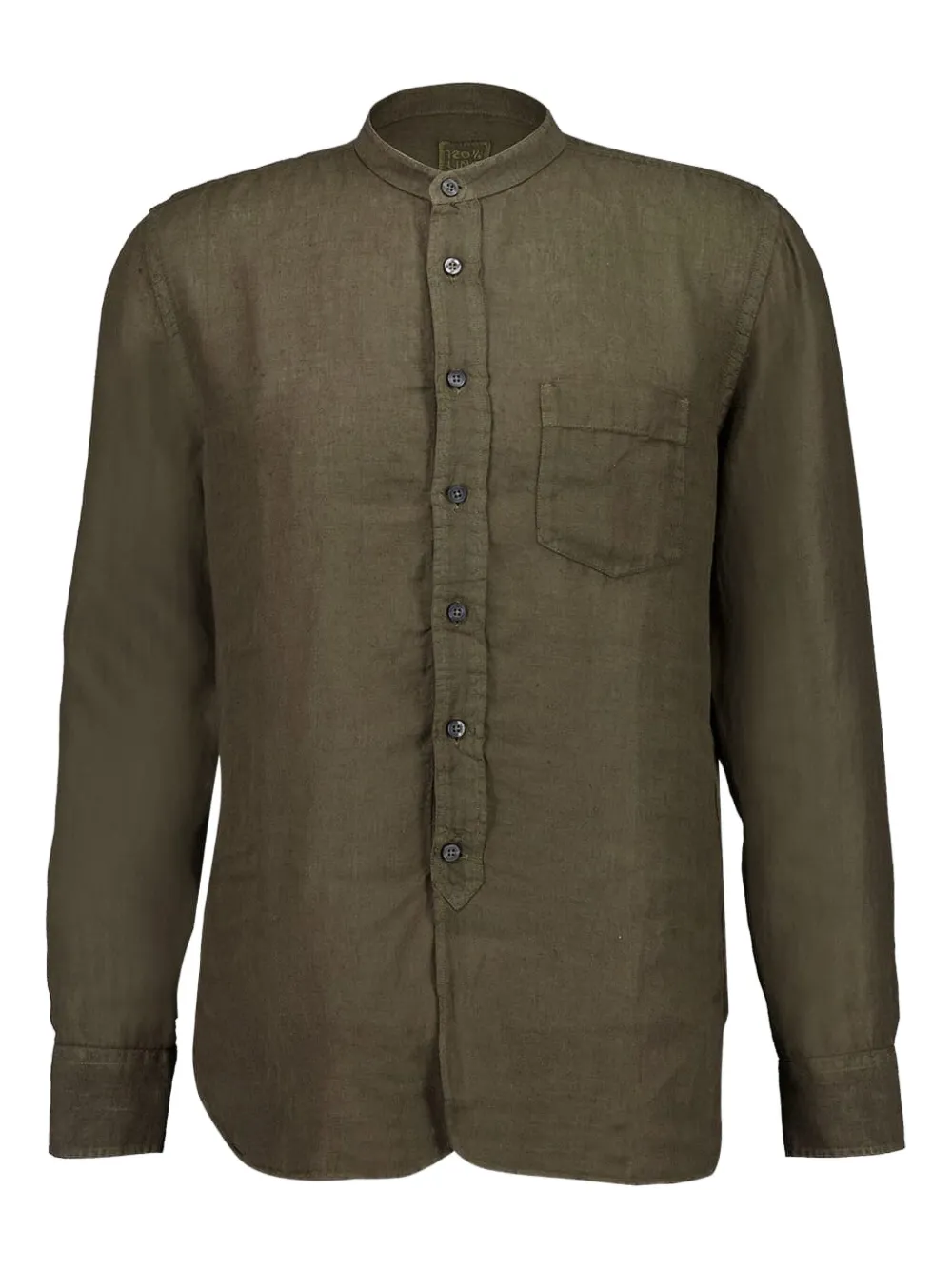 120% Lino camisa de lino | verde | Image 1