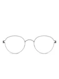 Lindberg round-frame glasses - Silver