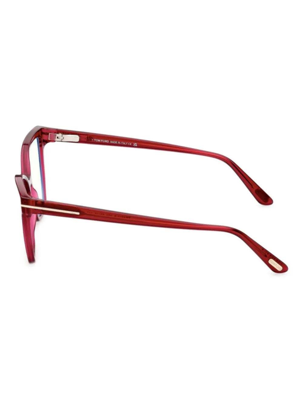 TOM FORD Eyewear Thin Butterfly bril Roze