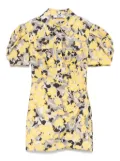 MSGM Kids floral-print dress - Black