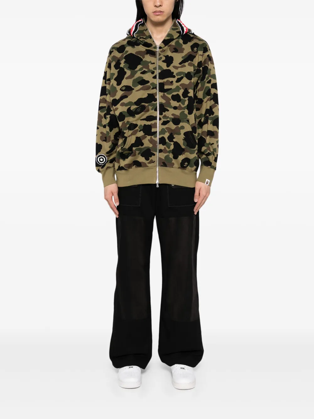A BATHING APE® Felpa 1ST camo con cappuccio | Felpe con cappuccio | Image 2