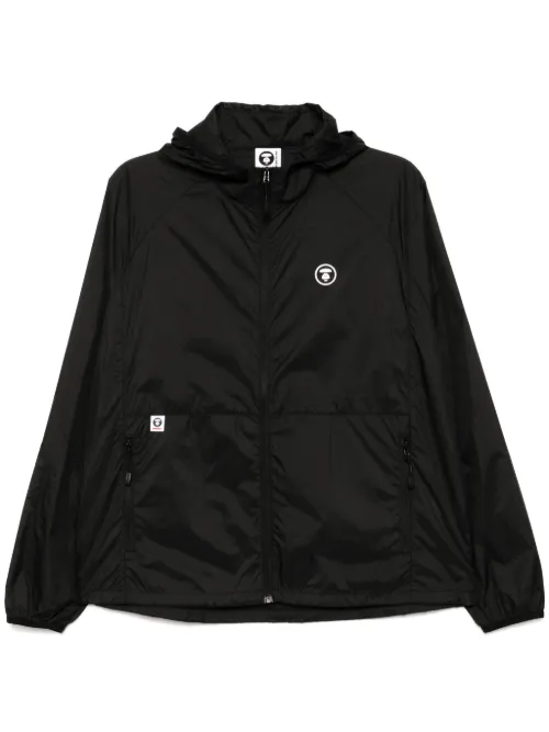 Coupe-vent à logo Moonface - AAPE BY *A BATHING APE® - Modalova