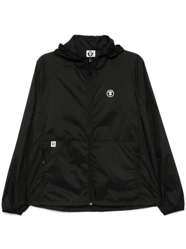 AAPE BY *A BATHING APE® ムーンフェイスロゴ ウインドブレーカー
