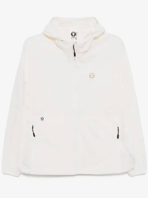 AAPE BY *A BATHING APE® moonface logo windbreaker jacket