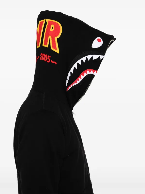 A BATHING APE® 2ND Shark full-zip Hoodie | Black | FARFETCH TR A BATHING APE® 2ND Shark full-zip Hoodie | Black | FARFETCH TR