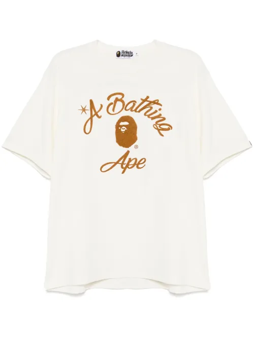 T-shirt à détails de coutures - A BATHING APE® - Modalova